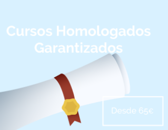 cursos homologados Descuentos en Cursos Homólogos.